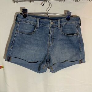 Old Navy Blue Jean Shorts with Cuffed Hem